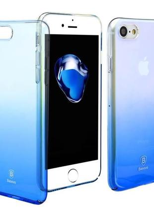 Baseus Glaze Case iPhone 7 Plus Blue (WIAPIPH7P-GC03)