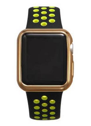 COTEetCI TPU Gold Case for Apple Watch 3/2 38mm (CS7040-CE)