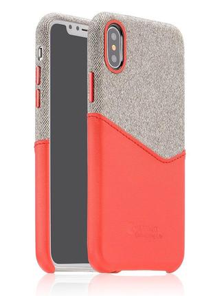 COTEetCI Max-Up Liquid Silicon Case for iPhone X/XS Red (CS801...