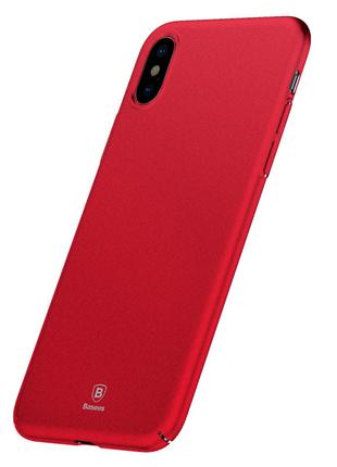 Baseus Meteorite Case Red For iPhone X (WIAPIPHX-YU09)