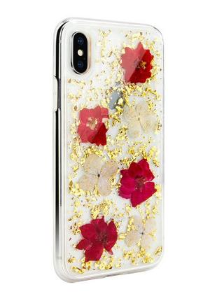SwitchEasy Flash Case for iPhone X/XS Gold Flower (GS-81-444-16)