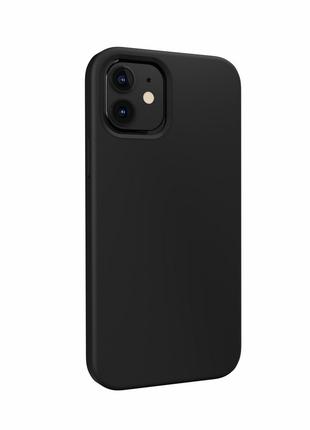 SwitchEasy MagSkin (MFM) for iPhone 12 Pro/12 Black (GS-103-16...