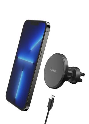 Switcheasy MagMount Magnetic Wireless Car Charger For iPhone 1...