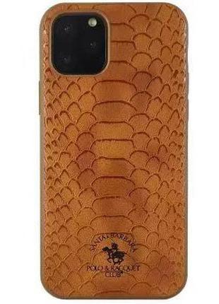 Polo Knight Case For iPhone 11 Pro Brown