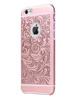 IBacks Aluminium Case Essence Cameo Venezia Series Pink for iP...
