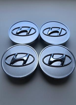 Колпачки заглушки на литые диски Хюндай, Hyundai 60мм, 52960-3...