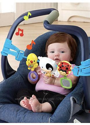 Іграшка на авто крісло або коляску VTech baby on moove activit...