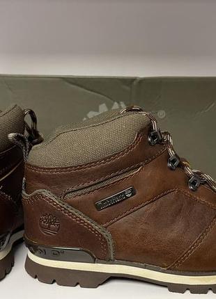 Ботинки timberland splitrock 2 mid hiker md brown full grain р...