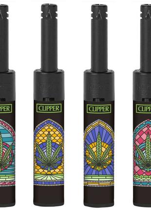Зажигалка Клипер Lighters Коллекция Clipper MiniTube Sacred Weed