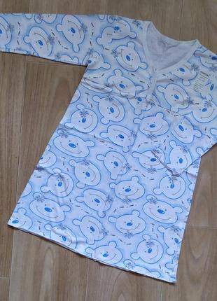 Детская трикотажная ночная рубашка для девочки р.104, 69101