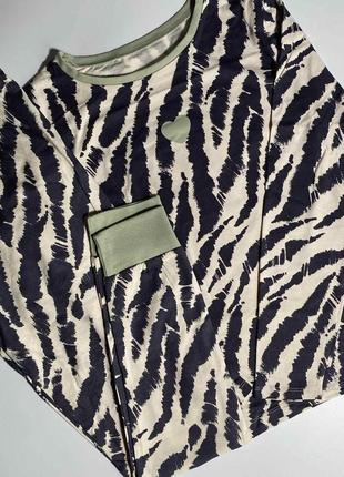 Хлопковая пижама для девочки леопард george лео пижама