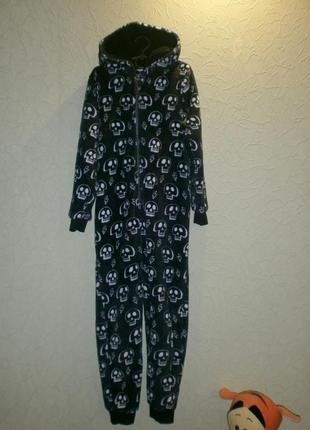 Пижама теплая кигуруми для мальчика 9-10лет