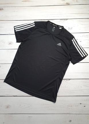 Мужская легкая спортивная футболка adidas running / адидас ори...