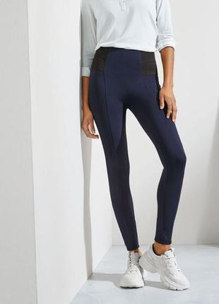 Жіночі однотонні лосини брюки esmara, розмір s(36/38), m(40/42...