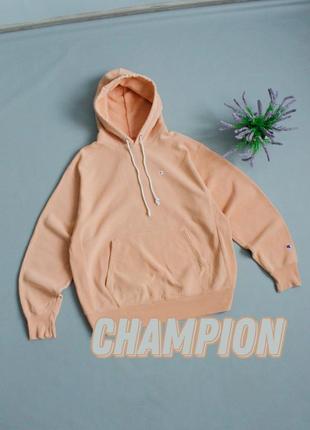 Champion oversize чоловіче худі оверсайз персикове чемпіон з в...