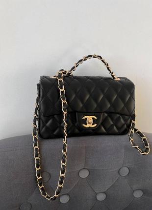 Женская сумка chanel black 20