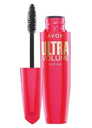 Тушь для ресниц avon «ультраобъем», чернее чорного