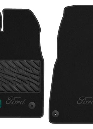 Двухслойные коврики Sotra Premium Black для Ford Tourneo Custo...