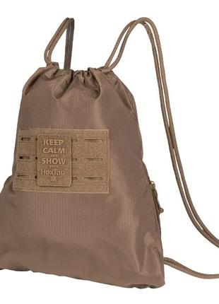 Рюкзак-сумка 7л, койот Mil-Tec Hextac Sports Bag 14048019