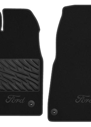 Двухслойные коврики Sotra Classic Black для Ford Tourneo Custo...