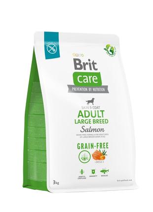 Корм для собак Brit Care Grain-free Adult Large Breed Salmon &...