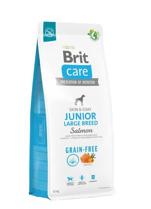 Корм для собак Brit Care Grain-free Junior Large Breed Salmon ...