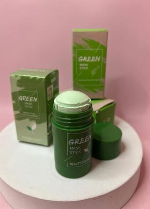 Маска-стик очищающая зеленый чай с витамином