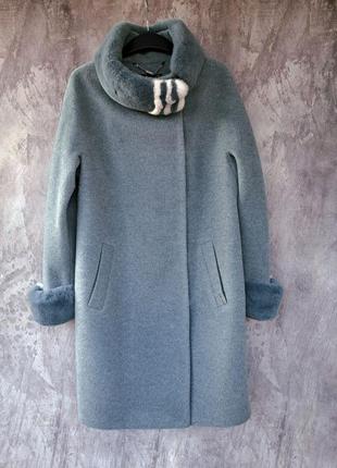 Женское демисезонное пальто, холодная весна-осень, фабричное к...