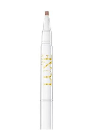 Фломастер олівець  маркер для брів luxe темно-коричневий