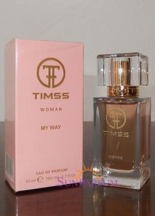 Духи Timss W313, похожие на Armani My Way 2020