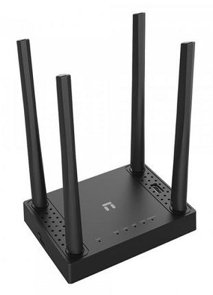Маршрутизатор Wi-Fi NETIS N5 AC1200 Black. Роутер Нетіс чорний...