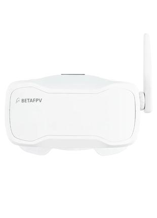 FPV очки BetaFPV VR03 white шлем для коптера легкие и удобные ...