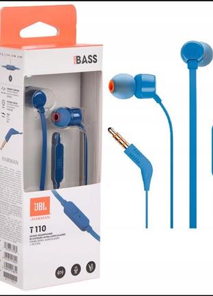 Наушники JBL T110 (Blue)