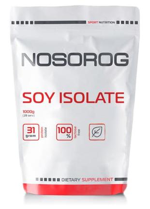 Протеин Nosorog Soy Isolate, 1 кг Шоколад