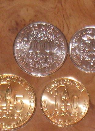 Монети Західної Африки - 5 шт.
