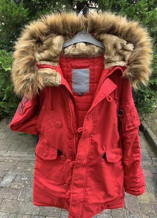 Куртка alpha industries якісна, утеплена. на холодну зиму, до ...