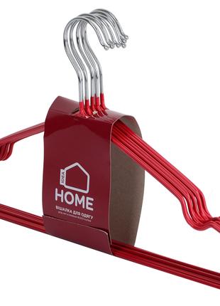 Набор вешалок для одежды Idea Home Red 40.5х21х0.3 см, 8 шт