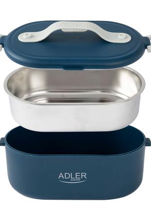 Ланч бокс с подогревом Adler AD 4505 blue (0.8л 70°C 55Вт)