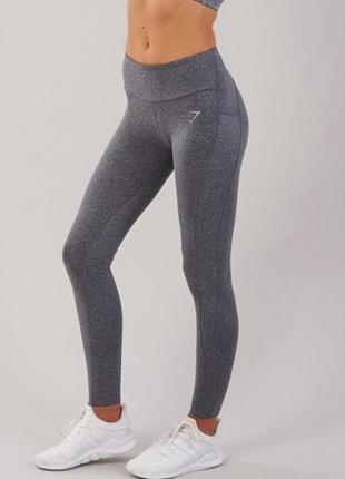 Легінси(лосини) gymshark leggings aspire gray