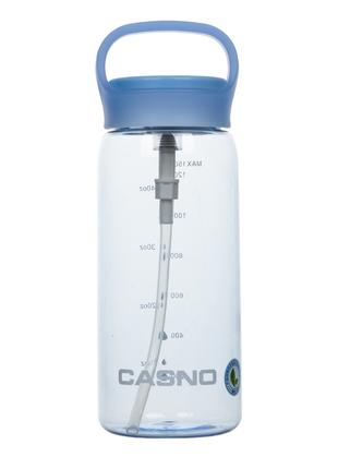 Пляшка для води CASNO 1500 мл KXN-1238 Синя