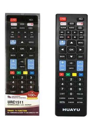Пульт для телевізорів універсальний Samsung-LG-Sony URC1511 ТМ...