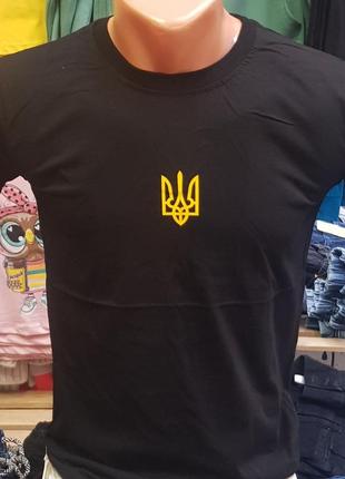 Футболка с гербом украины рост от 128 до 152