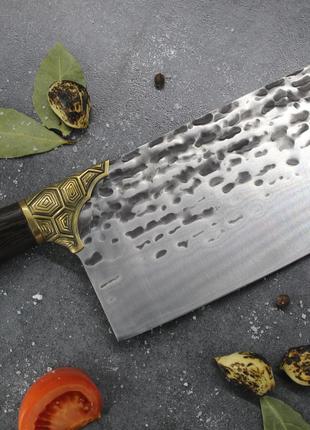 Кухонный нож - топор для мяса Sonmelony 33см/MD-92.Нож-топорик...