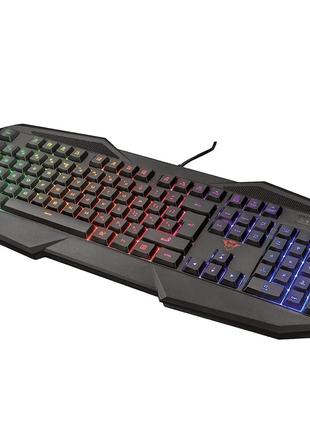 Trust Gaming GXT 830-RW Avonn Игровая клавиатура с подсветкой,...