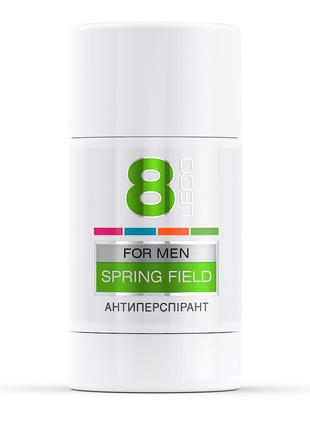 Дезодорант-антиперспірант для чоловіків LECO Spring Field стік...