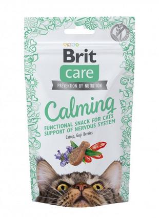Функціональні ласощі для котів Brit Care Calming для підтримки...