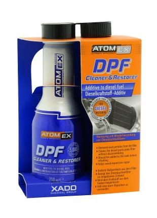Очисник сажового фільтра Atomex DPF Cleaner флакон 250 мл Прис...
