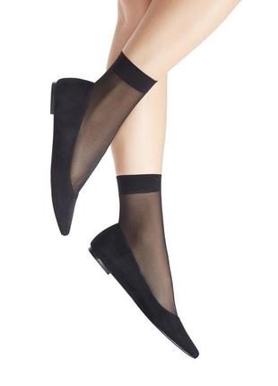Жіночі шкарпетки щільність 20 den колір чорний єдиний розмір 2...