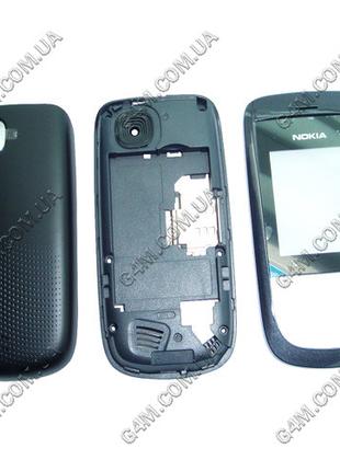 Корпус для Nokia 2220 slide чорний, висока якість