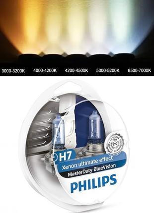 Галогенные лампы в фару авто H7 24V 70 W PHILIPS Master Duty B...